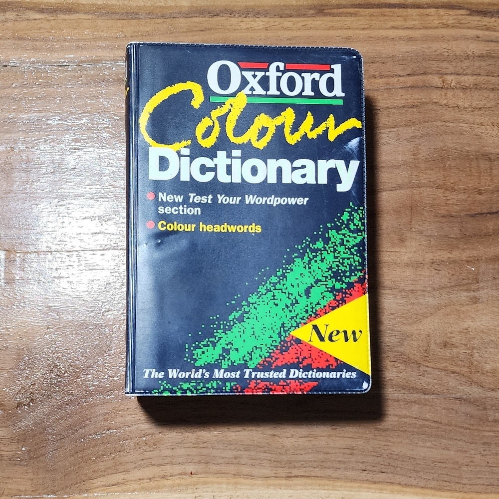 Oxford Colour Dictionary – Reference Book, Good Condition